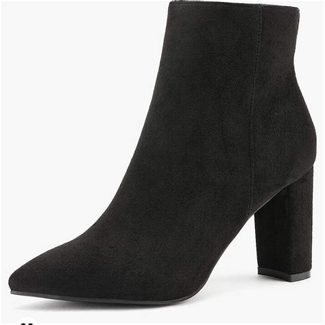 amazon black booties